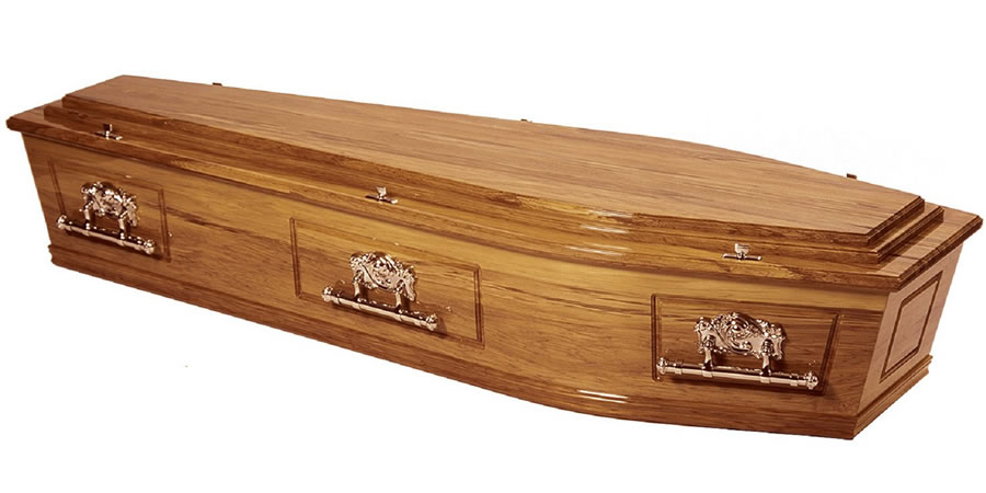 Solid Rimu Coffin/Casket