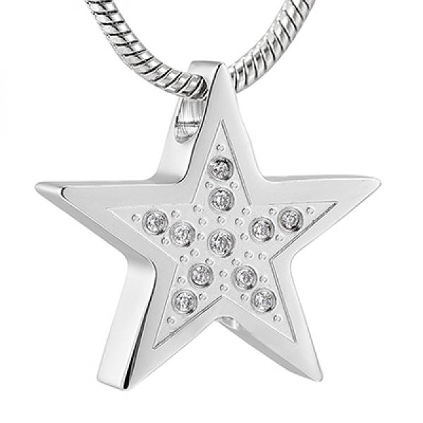 Star Stainless Steel Jewellery Urn