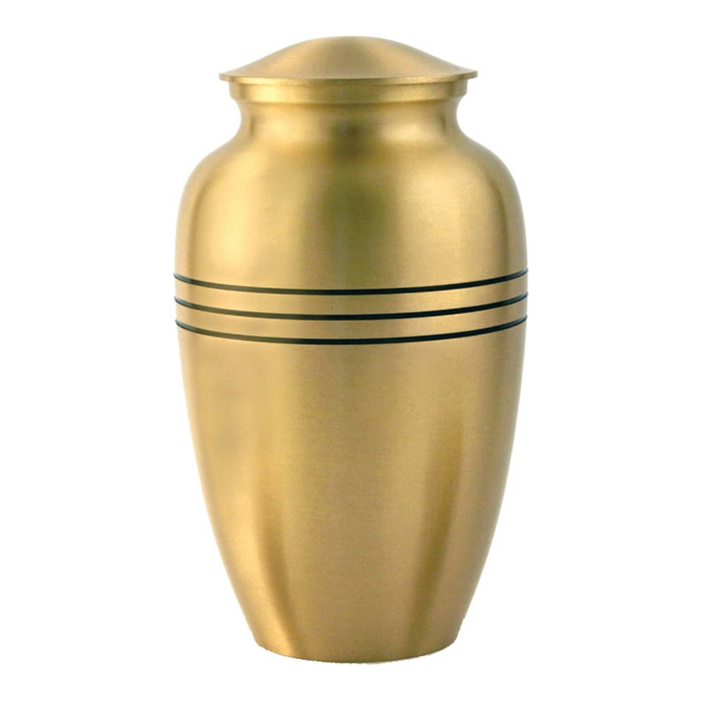 Classic Gold Metal Urn