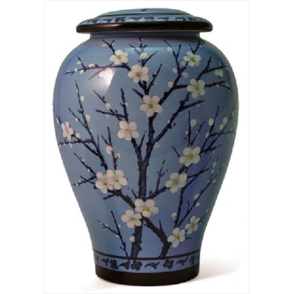 Ceramic Plum Blossom Urn